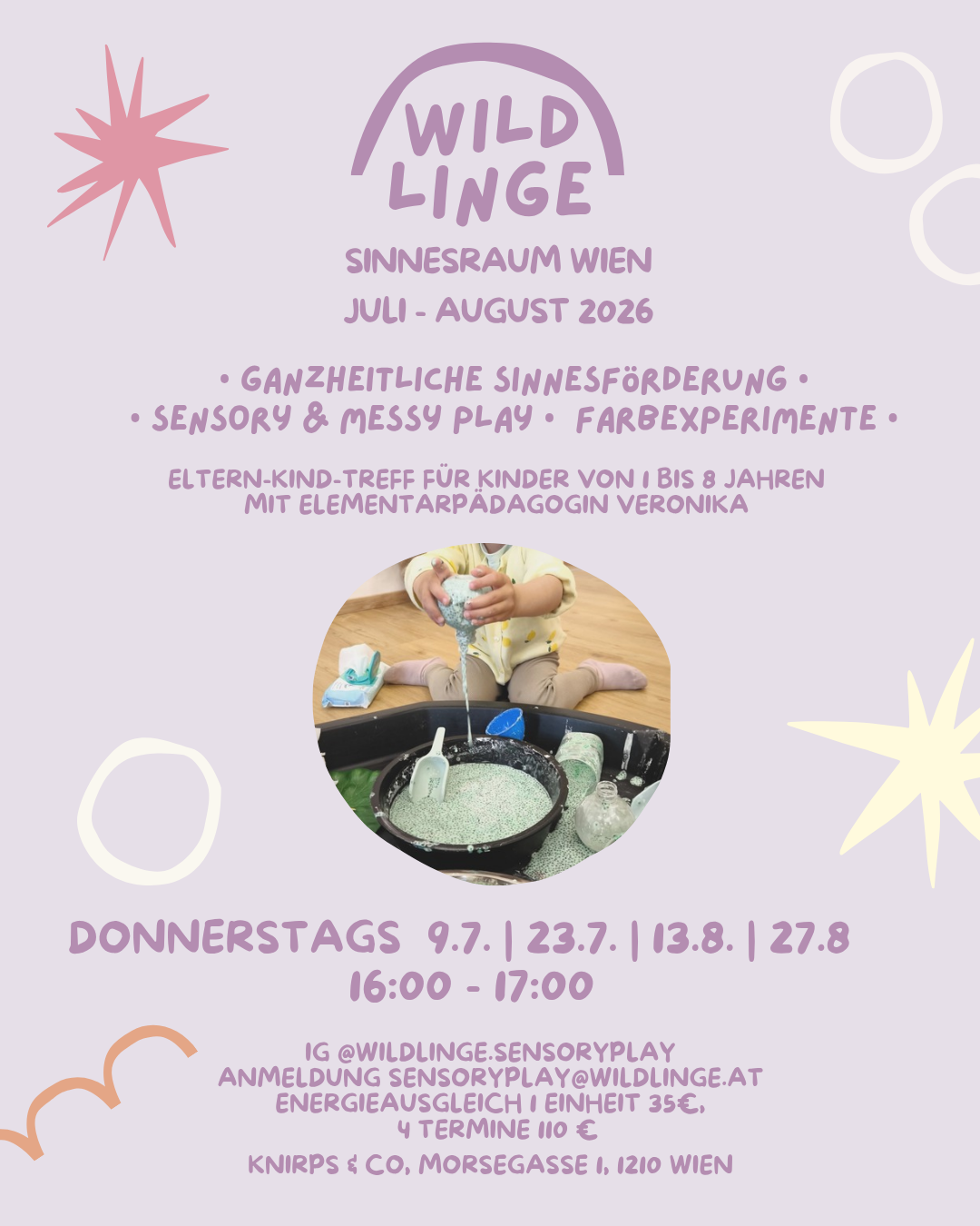 WIEN Floridsdorf - Juli und August 2026