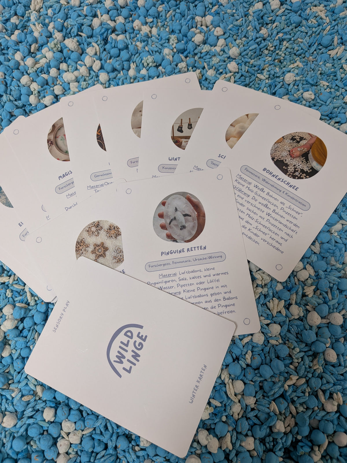 Sensory Play Karten WINTER