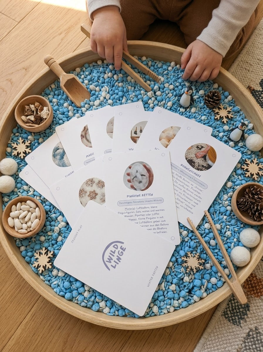 Sensory Play Karten WINTER